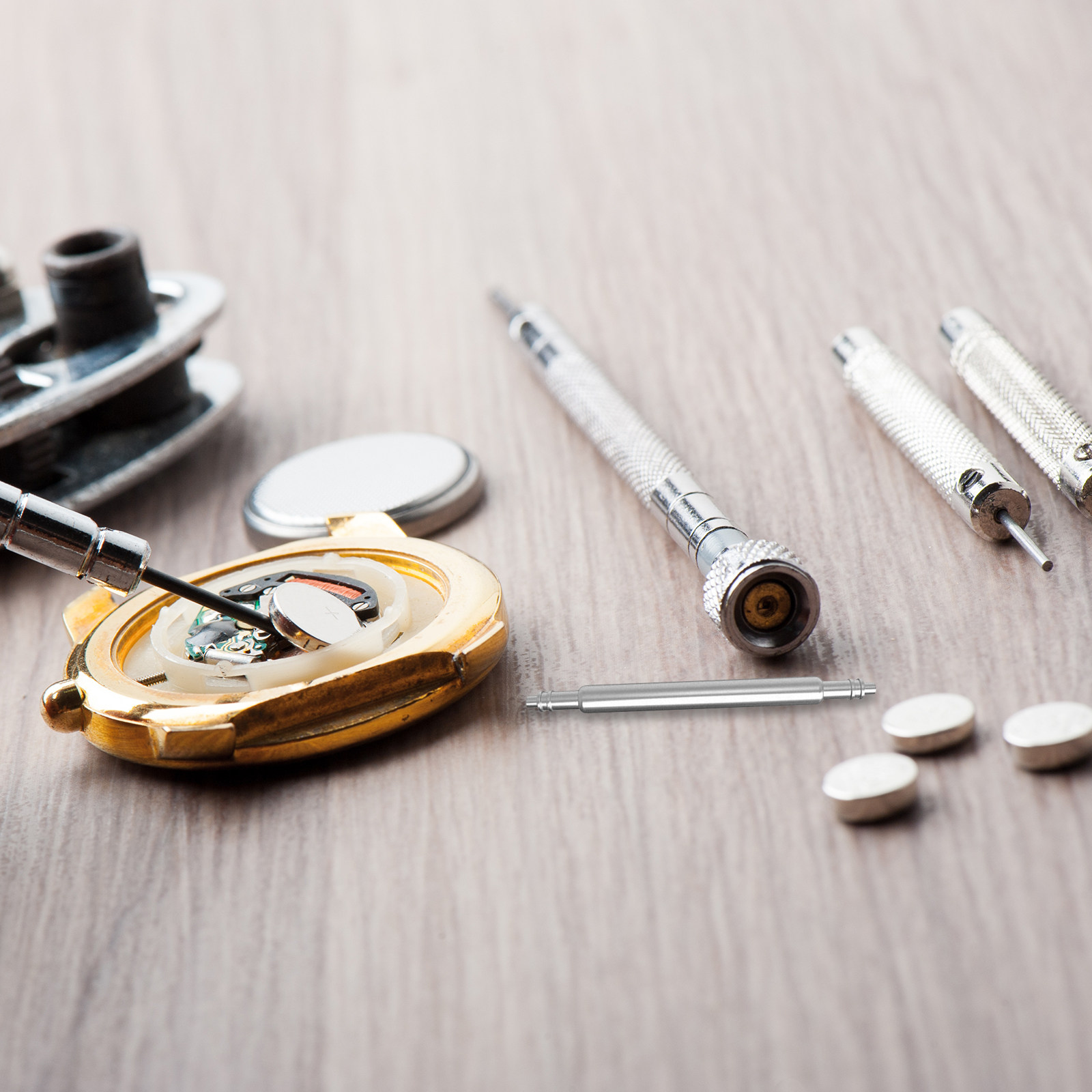 Watch Strap Replacement - ชุดสปริงบาร์สแตนเลสสำหรับนาฬิกา 40 ชิ้น ขนาดหลากหลายสำหรับเปลี่ยนสายนาฬิกา ซ่อมแซม และติดตั้งสายแบบสากล