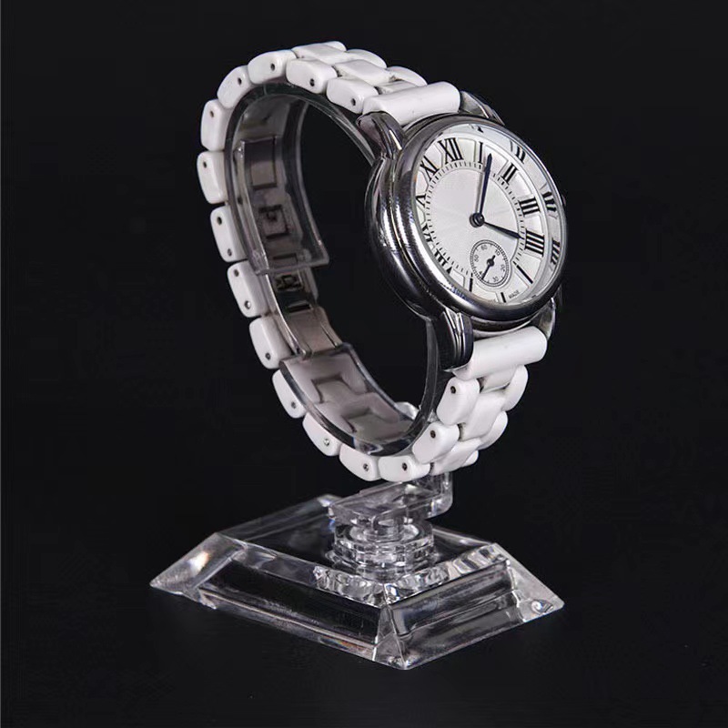 Jewelry And Watches Inc - 5ชิ้นชั้นแขวนวางของใสสำหรับผู้ชายผู้หญิงกำไลข้อมือใสเครื่องประดับที่ยึดนาฬิกาข้อมือ C-RING ราคาถูกขายส่ง