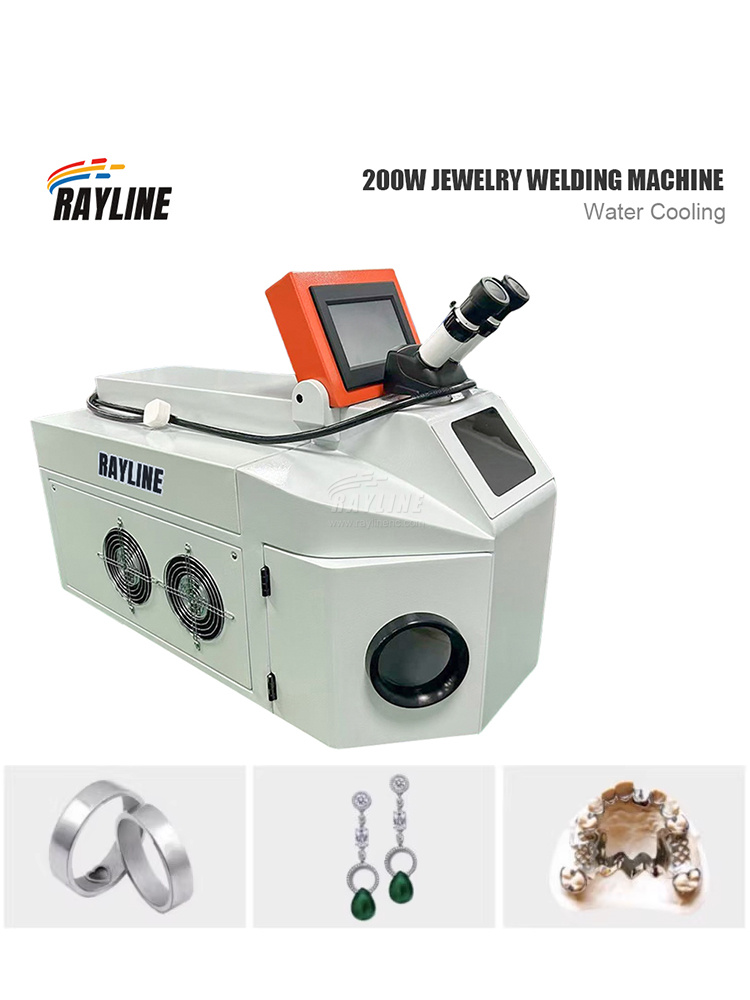 Jewelry For Watches - เครื่องเชื่อมเลเซอร์แบบจุดสำหรับงานจิวเวลรี่ 200W 160J ราคาประหยัด เลเซอร์ YAG