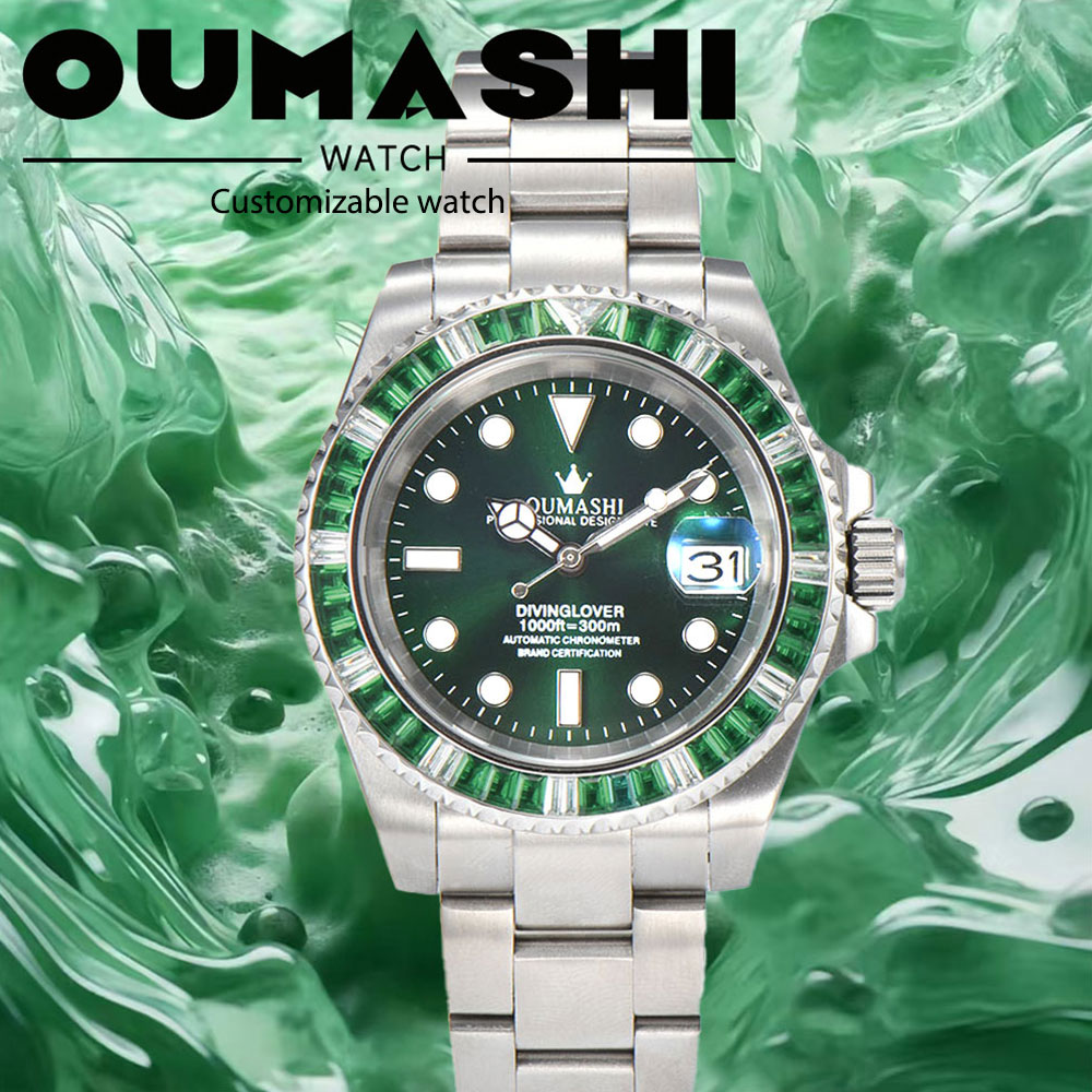 40 มม. นาฬิกาดำน้ำสุดหรูสำหรับ - Watch Strap Replacement บทวิจารณ์และราคา