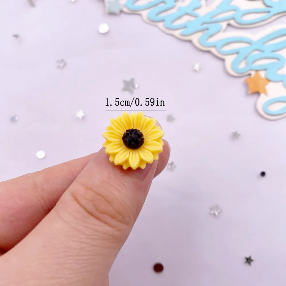 30ชิ้นเรซินสีสันสดใส15มม. ดอกท - Paradise Jewelry & Watches Llc บทวิจารณ์และราคา
