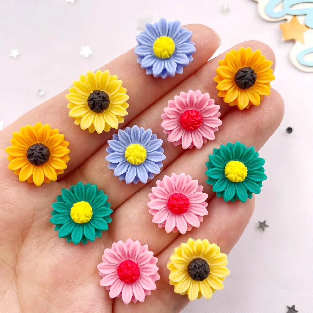 30ชิ้นเรซินสีสันสดใส15มม. ดอกท - Paradise Jewelry & Watches Llc บทวิจารณ์และราคา