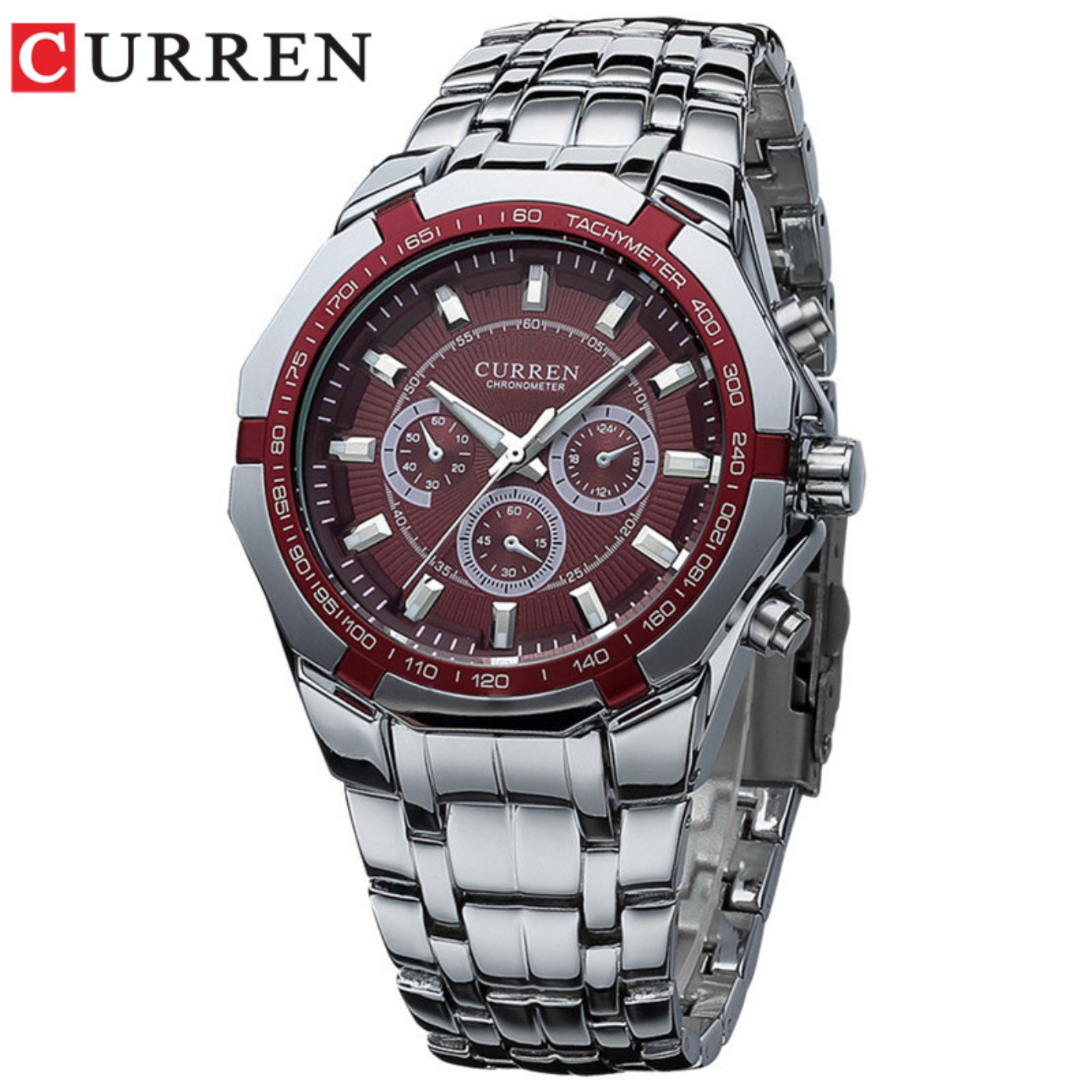 CURREN ผู้ชายแบรนด์หรูทหารกีฬา - Jewelry For Watches บทวิจารณ์และราคา