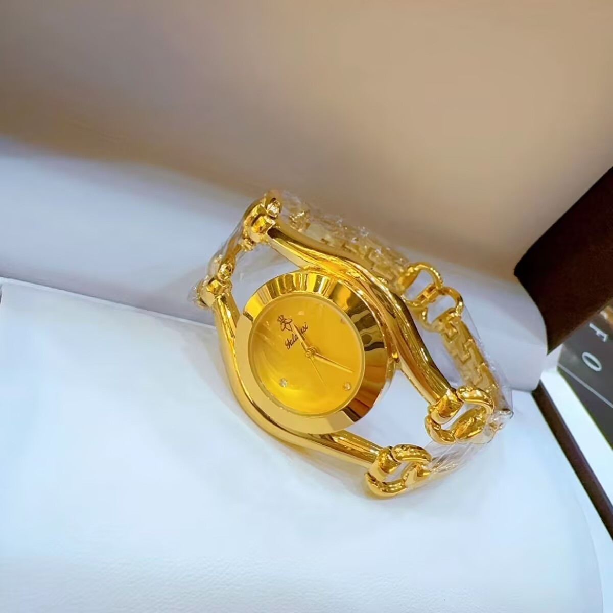 ใหม่ฝรั่งเศสดูไบ 24K ชุบทองนาฬ - Jewelry For Watches บทวิจารณ์และราคา