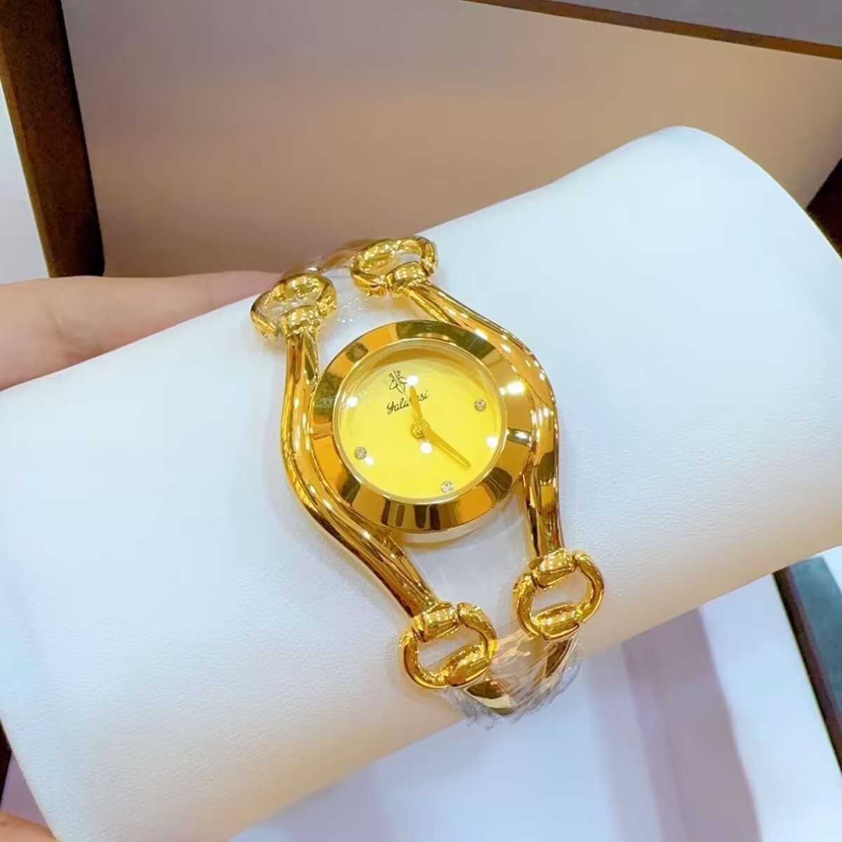 ใหม่ฝรั่งเศสดูไบ 24K ชุบทองนาฬ - Jewelry For Watches บทวิจารณ์และราคา