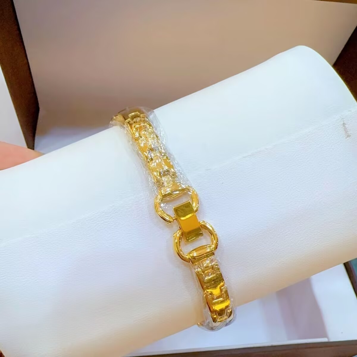 ใหม่ฝรั่งเศสดูไบ 24K ชุบทองนาฬ - Jewelry For Watches บทวิจารณ์และราคา