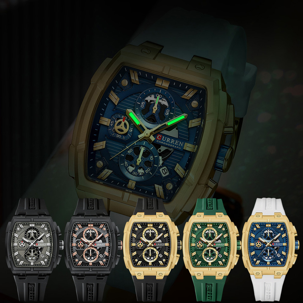 CURREN นาฬิกาวินเทจสุดหรูสำหรั - Jewelry For Watches บทวิจารณ์และราคา