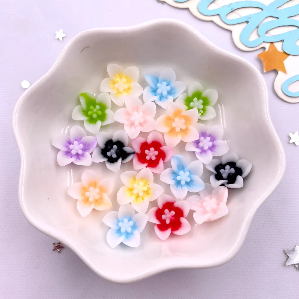 50ชิ้นเรซิน13มม. สีสันผักบุ้งฝ - Paradise Jewelry & Watches Llc บทวิจารณ์และราคา
