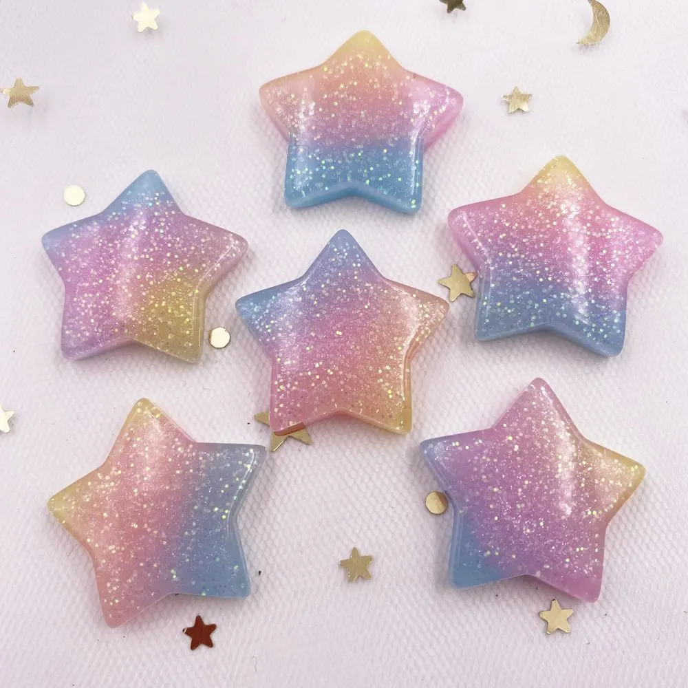 10PCS Glitter Kawaii เรซิ่นที่ - Paradise Jewelry & Watches Llc บทวิจารณ์และราคา