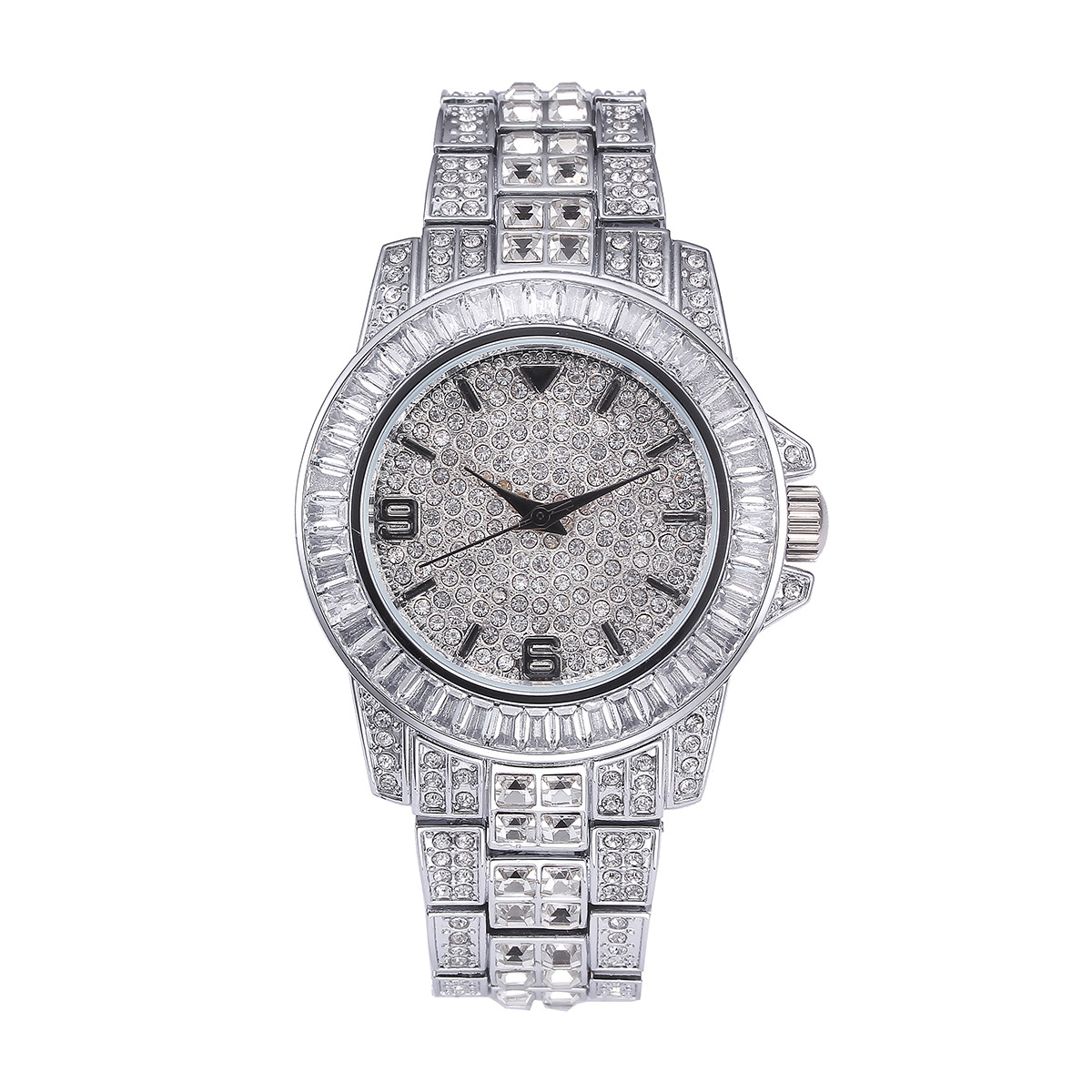 นาฬิกาควอตซ์หรูหราประดับเพชรเต - Jewelry For Watches บทวิจารณ์และราคา