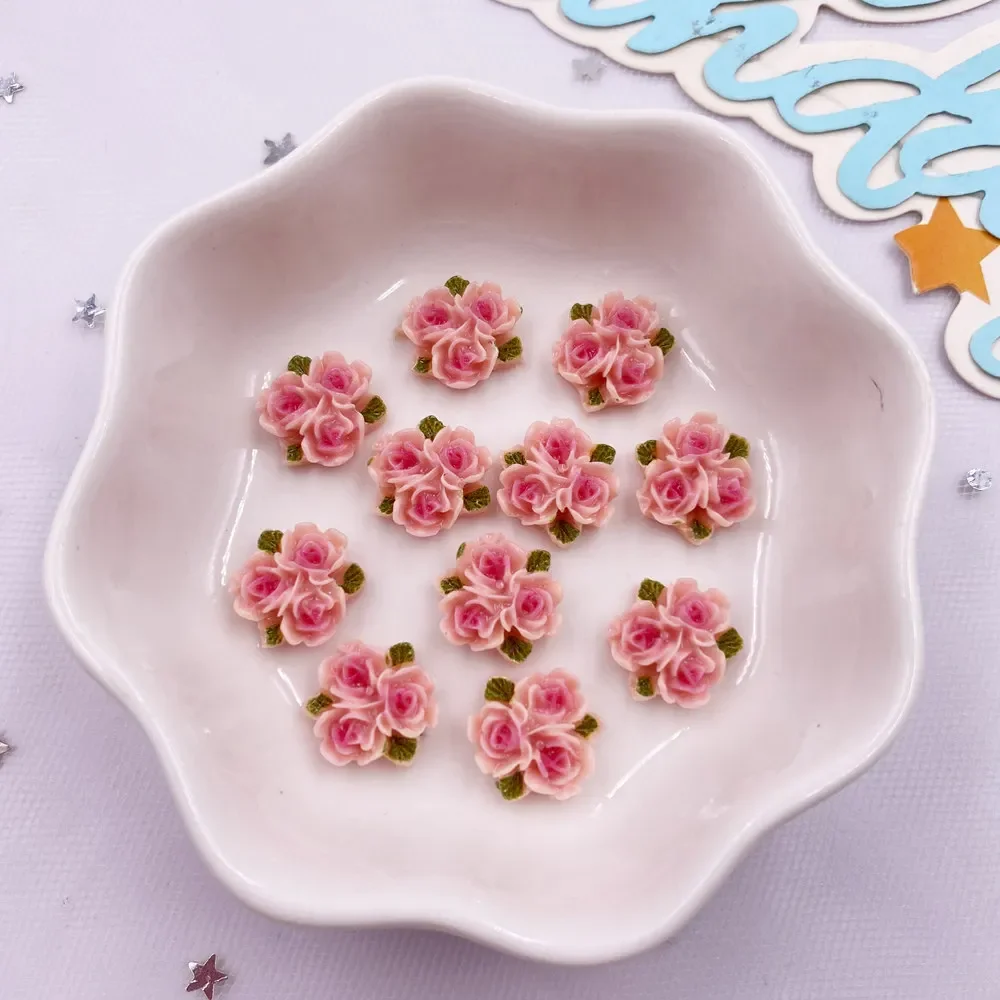 50ชิ้นเรซินมินิสีสันสดใสรูปดอก - Paradise Jewelry & Watches Llc บทวิจารณ์และราคา