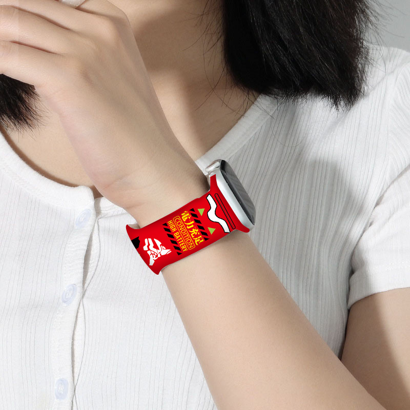 สายนาฬิกาซิลิโคนนุ่มพิมพ์ลายแฟ - Watch Strap Replacement บทวิจารณ์และราคา