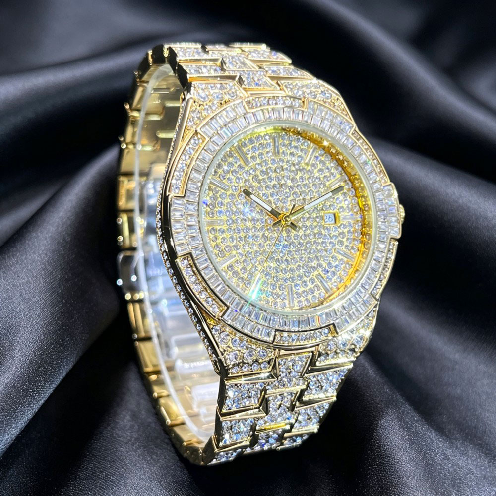 นาฬิกาข้อมือผู้ชายสีทองสุดฮิต  - Jewelry Watches Brands บทวิจารณ์และราคา