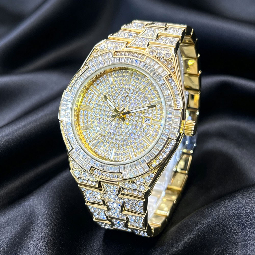 นาฬิกาข้อมือผู้ชายสีทองสุดฮิต  - Jewelry Watches Brands บทวิจารณ์และราคา