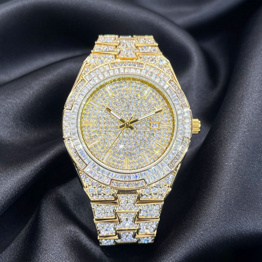นาฬิกาข้อมือผู้ชายสีทองสุดฮิต  - Jewelry Watches Brands บทวิจารณ์และราคา