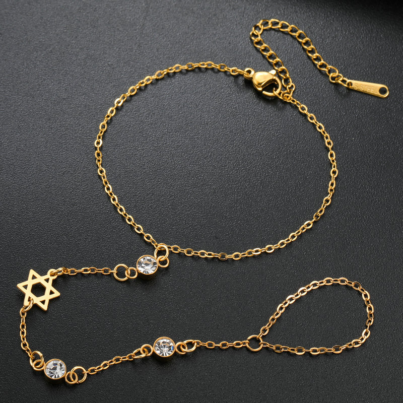 กำไลข้อมือรูปดาวหกแฉกของชาวยิว - Jewelry & Watches Spółka Z Ograniczoną Odpowiedzialnością บทวิจารณ์และราคา