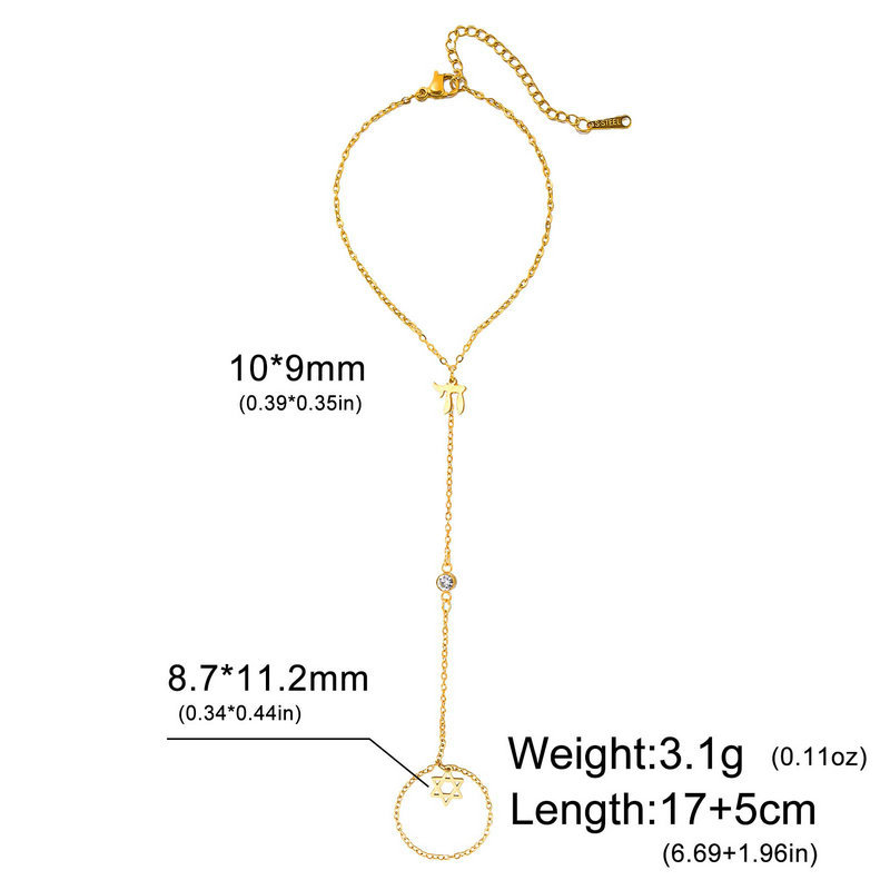 กำไลข้อมือรูปดาวหกแฉกของชาวยิว - Jewelry & Watches Spółka Z Ograniczoną Odpowiedzialnością บทวิจารณ์และราคา