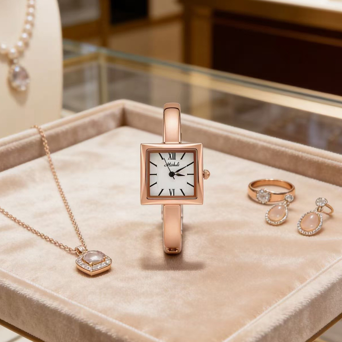 นาฬิกาข้อมือควอตซ์กันน้ำ ดีไซน - Jewelry Watches Brands บทวิจารณ์และราคา