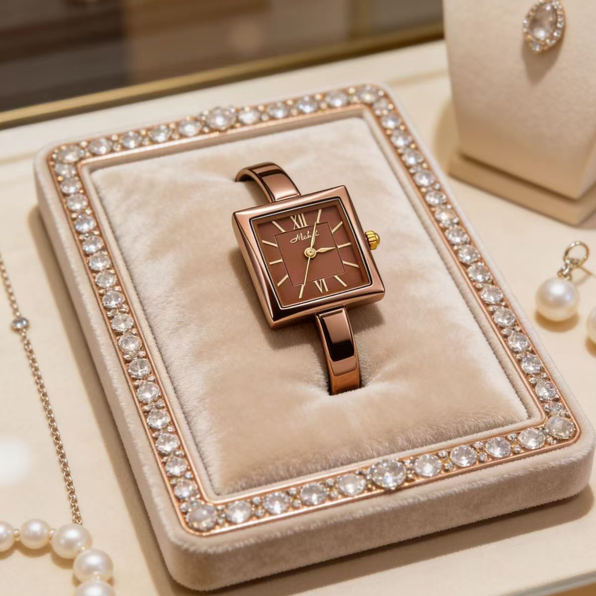นาฬิกาข้อมือควอตซ์กันน้ำ ดีไซน - Jewelry Watches Brands บทวิจารณ์และราคา