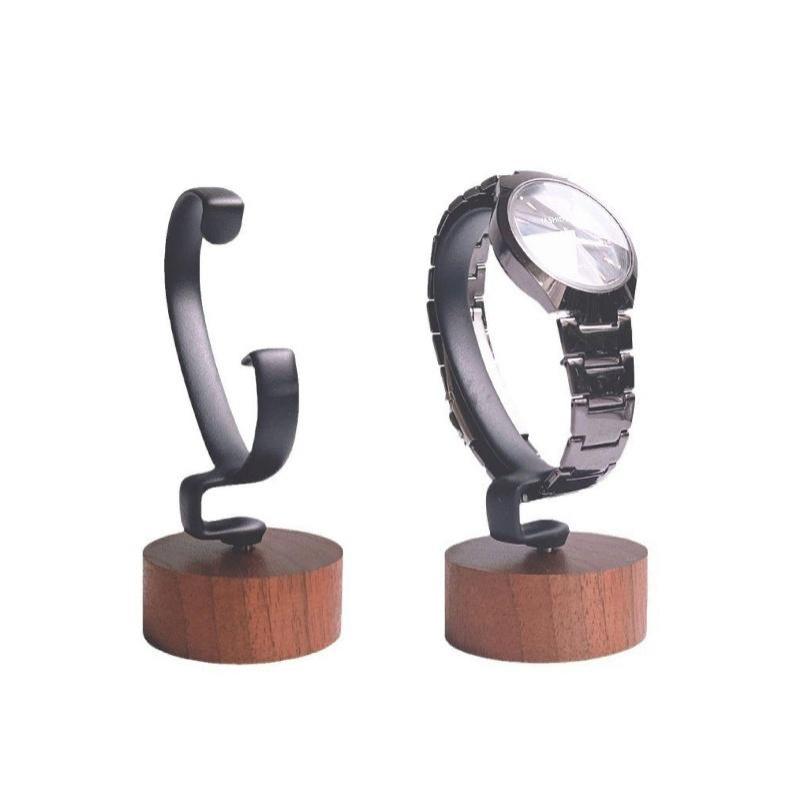 ที่วางนาฬิกาไม้รูปตัว C สำหรับ - Jewelry And Watches Inc บทวิจารณ์และราคา