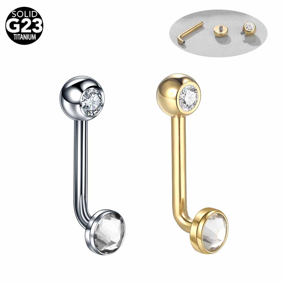 1PC G23 ไทเทเนียม Christina แน - Christina Jewelry & Watches Marguerite Ørestik Forgyldt Sølv บทวิจารณ์และราคา