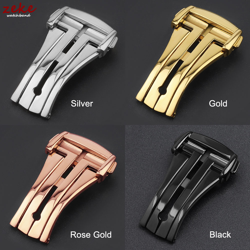 สแตนเลส Deployment Clasp พับนา - Watch Strap Replacement บทวิจารณ์และราคา