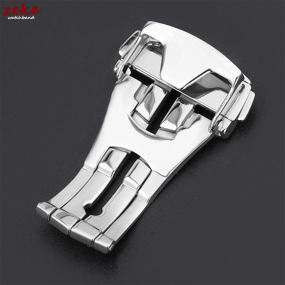 สแตนเลส Deployment Clasp พับนา - Watch Strap Replacement บทวิจารณ์และราคา