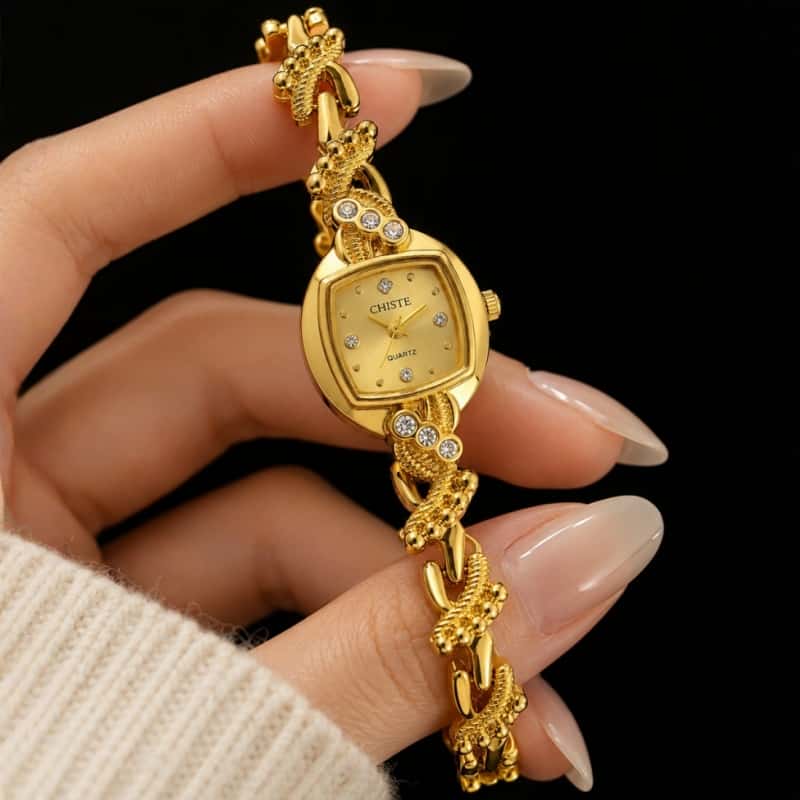 นาฬิกาข้อมือแฟชั่นผู้หญิง ดีไซ - Jewelry Watches Brands บทวิจารณ์และราคา
