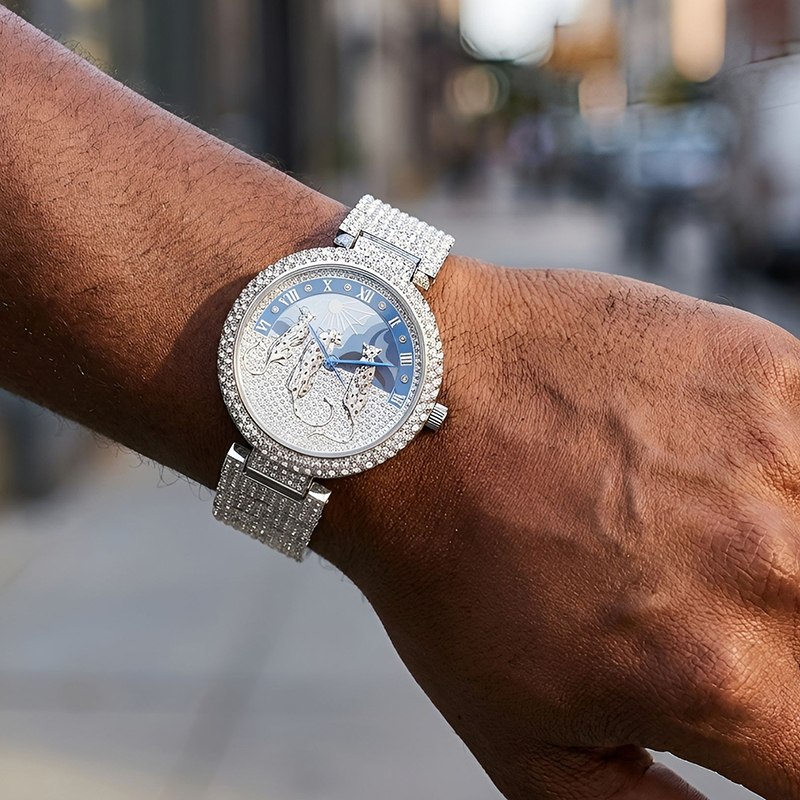 นาฬิกาผู้ชาย ลายดวงอาทิตย์และเ - Jewelry Watches Brands บทวิจารณ์และราคา