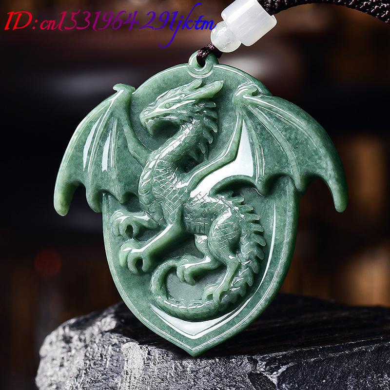 หยกพม่าธรรมชาติ จี้รูปมังกร สร - Jewelry & Watches Spółka Z Ograniczoną Odpowiedzialnością บทวิจารณ์และราคา