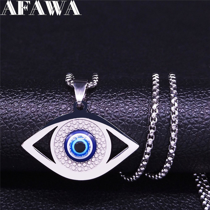 อิสลาม ฮัมซา สร้อยคอตาปีศาจสีฟ - Jewelry & Watches Spółka Z Ograniczoną Odpowiedzialnością บทวิจารณ์และราคา