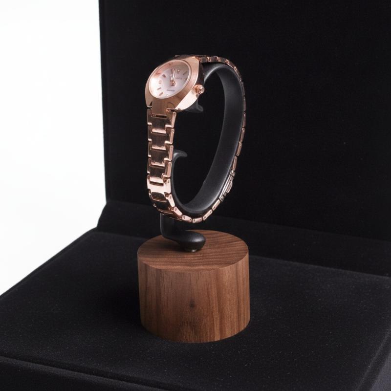 ที่วางนาฬิกาไม้เนื้อแข็งรูปตัว - Jewelry And Watches Inc บทวิจารณ์และราคา