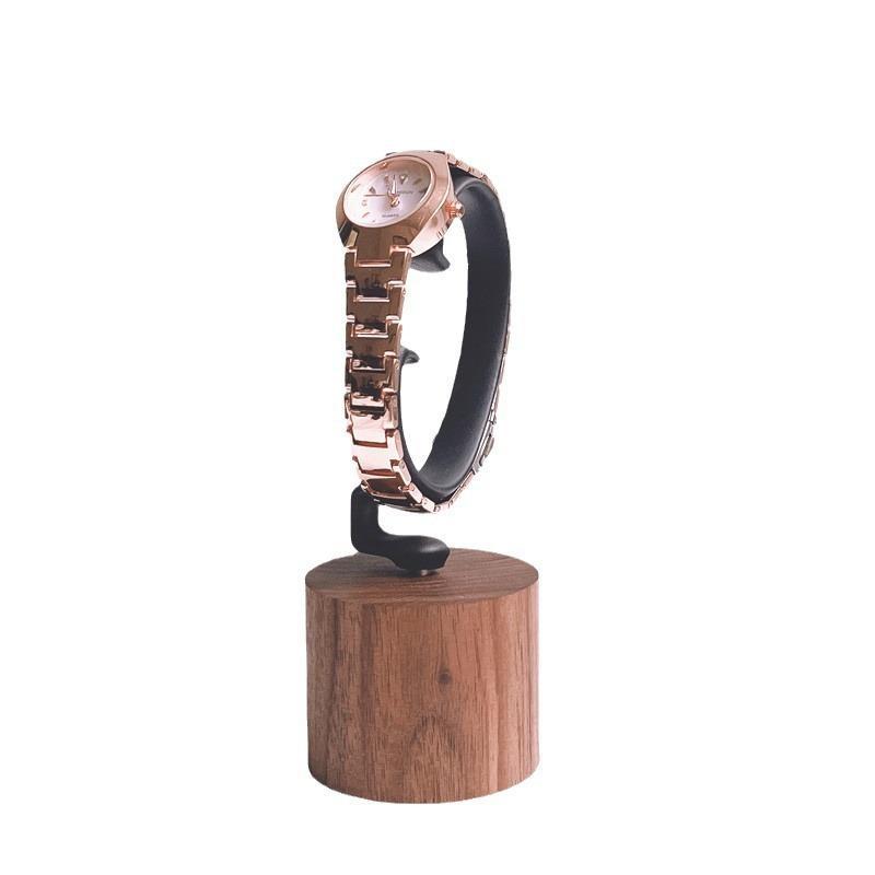 ที่วางนาฬิกาไม้เนื้อแข็งรูปตัว - Jewelry And Watches Inc บทวิจารณ์และราคา