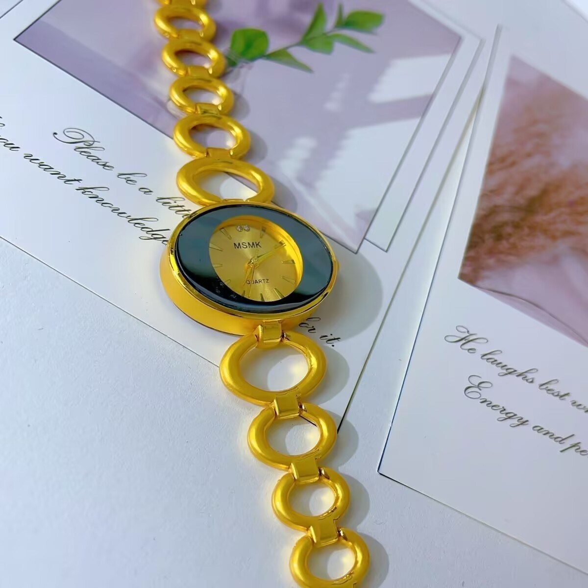 ใหม่อเมริกัน 24K ชุบทองนาฬิกาง - Jewelry For Watches บทวิจารณ์และราคา