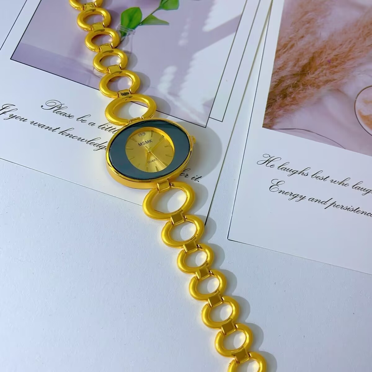 ใหม่อเมริกัน 24K ชุบทองนาฬิกาง - Jewelry For Watches บทวิจารณ์และราคา